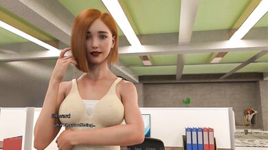 Her innocent game turns nasty corporate fucking