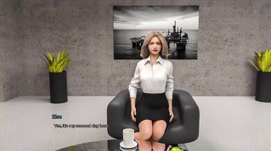Corporate Cult Fucks Cute Blonde in 3D Porn Game