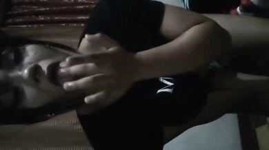 Venezolana Jovencita Pequena Culona Destroyed By Her Own Hand While Getting Filmed