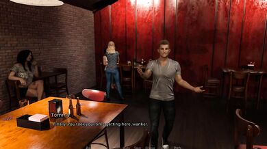 Bros Before Hoes ep5 sex game with a cute blonde 3d cartoon porn star
