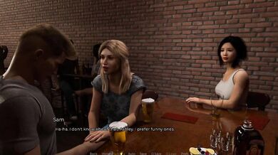 Bros Before Hoes ep5 sex game with a cute blonde 3d cartoon porn star
