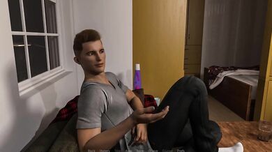 Bros Before Hoes ep5 sex game with a cute blonde 3d cartoon porn star