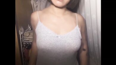 Australian stepsister can't believe his tight Asian mouth gets throat fucked raw