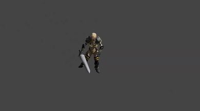 Dancing with her sword woman warrior raw animation sex