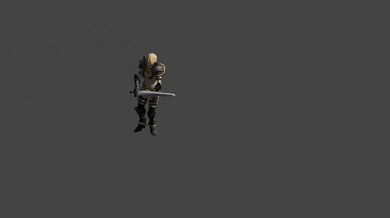 Dancing with her sword woman warrior raw animation sex
