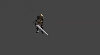 Dancing with her sword woman warrior raw animation sex