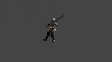 Warrior woman gets hard fucked with sword