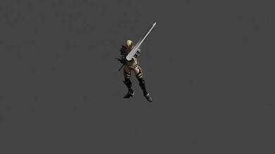 Warrior woman gets hard fucked with sword