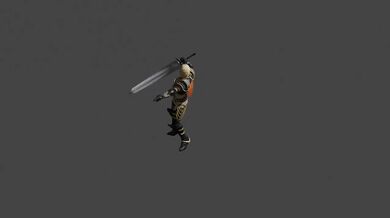 Warrior woman gets hard fucked with sword