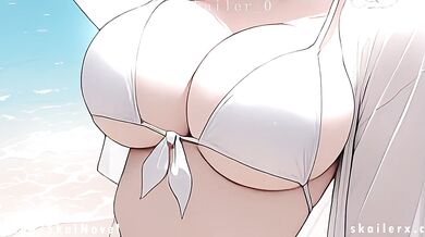NIKKE cosplay bikini tears beach Cinderella ruined