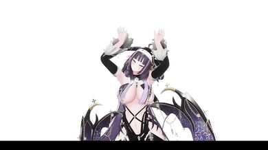 Good Timing MMD Hentai Elf VTuber Strip Dance on Fire