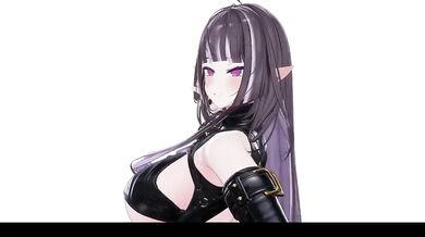 Good Timing MMD Hentai Elf VTuber Strip Dance on Fire
