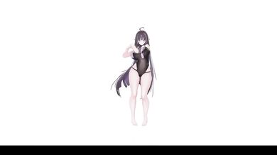 Good Timing MMD Hentai Elf VTuber Strip Dance on Fire