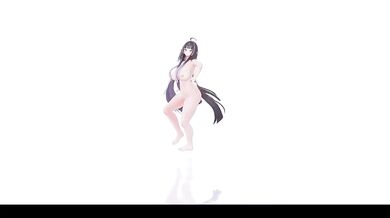 Good Timing MMD Hentai Elf VTuber Strip Dance on Fire