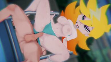 NYMPHOMANIAC OVERLOAD bound step sis POV DP creampie 3D hentai