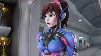 Mercy’s Romantic Dinner Ends in Big Ass Fuck & Wild Anal Moans 3D Adult Animation