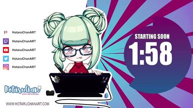 Live Drawing Hentai where Brunette with Huge Ass and Giant Tits Gets Choked by Oppai