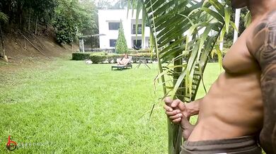 Voyeuristic gardener rough fucks boss outdoors Anal Bbc Hardcore