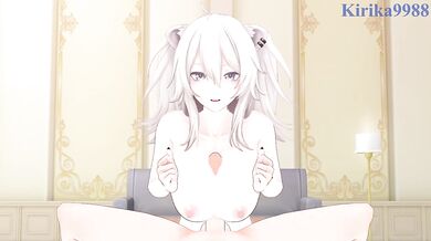 Shishiro Botan White School Swimsuit Spa creampie cumshot