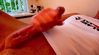 Big dick fashion model solo masturbation tears