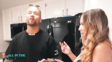 My bestie fucked my stepmom raw big dick MILF creampie POV