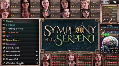 Symphony of the serpent deepthroats the gaming pile driver