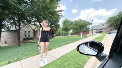 Big black BBC rips jogging nerdy girl apart raw roleplay