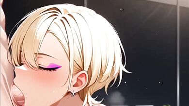 Blonde POV Sloppy Blowjob Deepthroat Creampie Tears