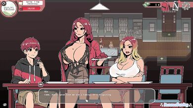 Redhead's store backroom deepthroat gets her throat fucked raw