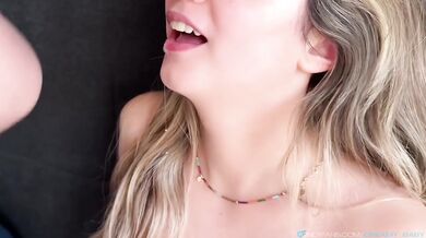 Teen stepsis deepthroat training swallows massive load face fucked sloppy