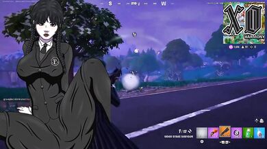 Eliminated in Garment with Merlina Fortnite Creampie