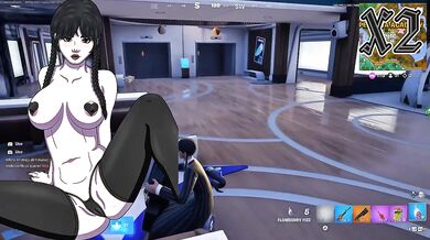 Eliminated in Garment with Merlina Fortnite Creampie