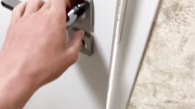 Stepsister destroyed in bathroom cumshot first time