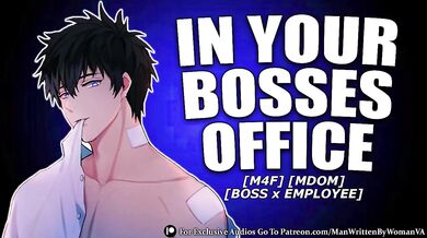 Boss Unleashes Loud Screams In Office Creampie M4F