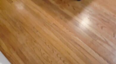 Stepson caught watching stepmom shower POV destroyed her in the steam