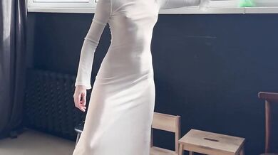 Cleaning goddess teasing you big ass worship juicy transparent dress