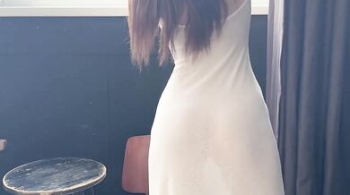Cleaning goddess teasing you big ass worship juicy transparent dress