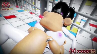 Circus woman with big tits sex from FNAF uncovered raw hentai