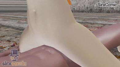 Nami destroyed in raw cartoon HD porn