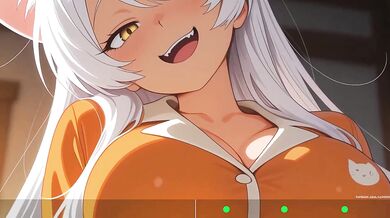 Black Hanekawa ruined by thick cock hero HFO JOI forced orgasm