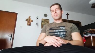First time blowjob POV her roommate dirty talks and gags on him