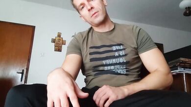 First time blowjob POV her roommate dirty talks and gags on him