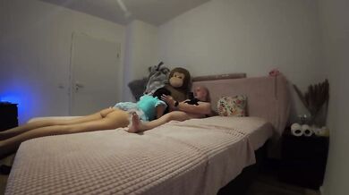 Princess gets destroyed with a brutal creampie in her tight pussy