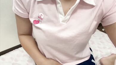 Sweaty college girl ruined by secret vibrator after tennis club ends