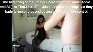 Candi Annie MILF creampie photoshoot fantasy destroyed by raw amateur passion