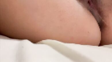 Bristly fingers got her dripping college slut shaking