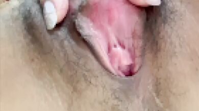 Bristly fingers got her dripping college slut shaking