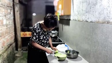 Melon crushed under hard rough sex big dick big tits solo female