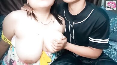 My cheating asian girlfriend with huge tits destroyed in raw japanese sex