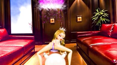 VR 360 ASMR dream dolls teased feet reaction